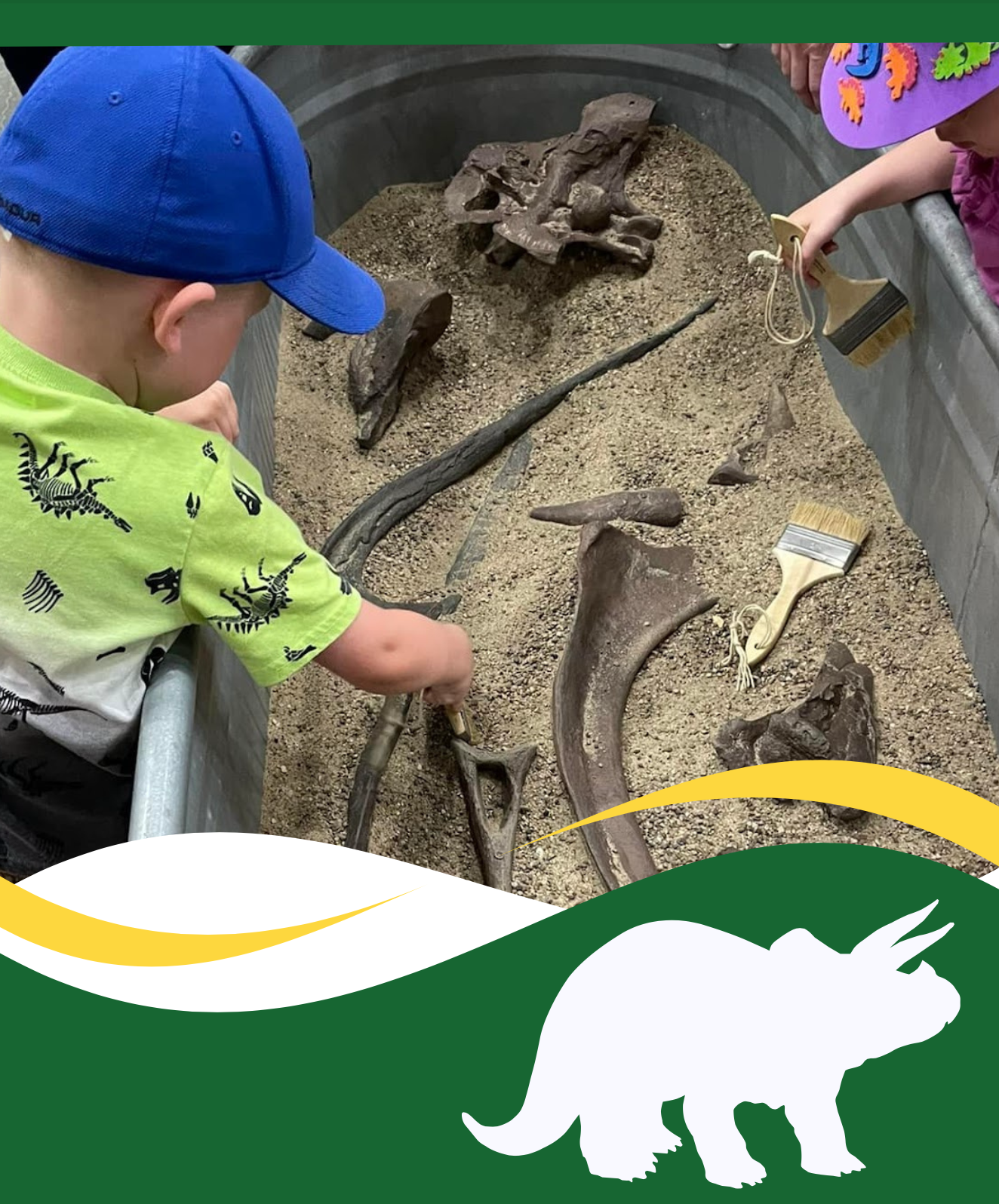 Kids Dino Dig in Montana