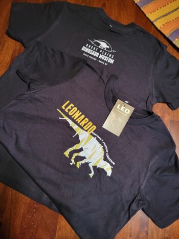 Leo the Mummy Dinosaur TShirt